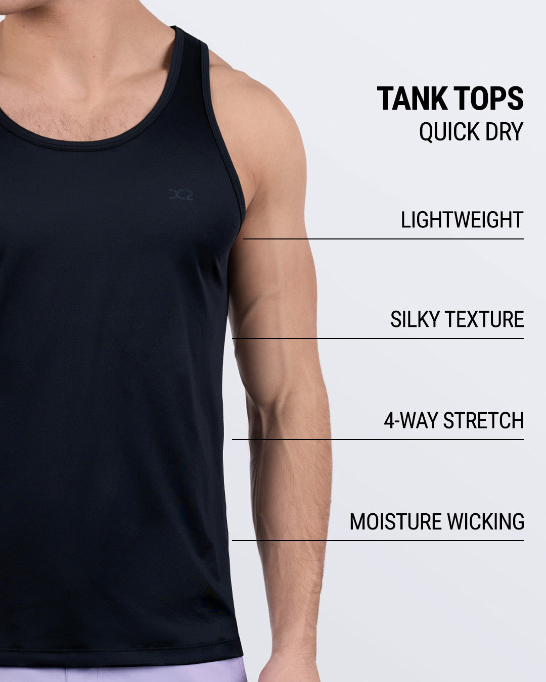 NEUTRON BLACK - Tank Top | DC2