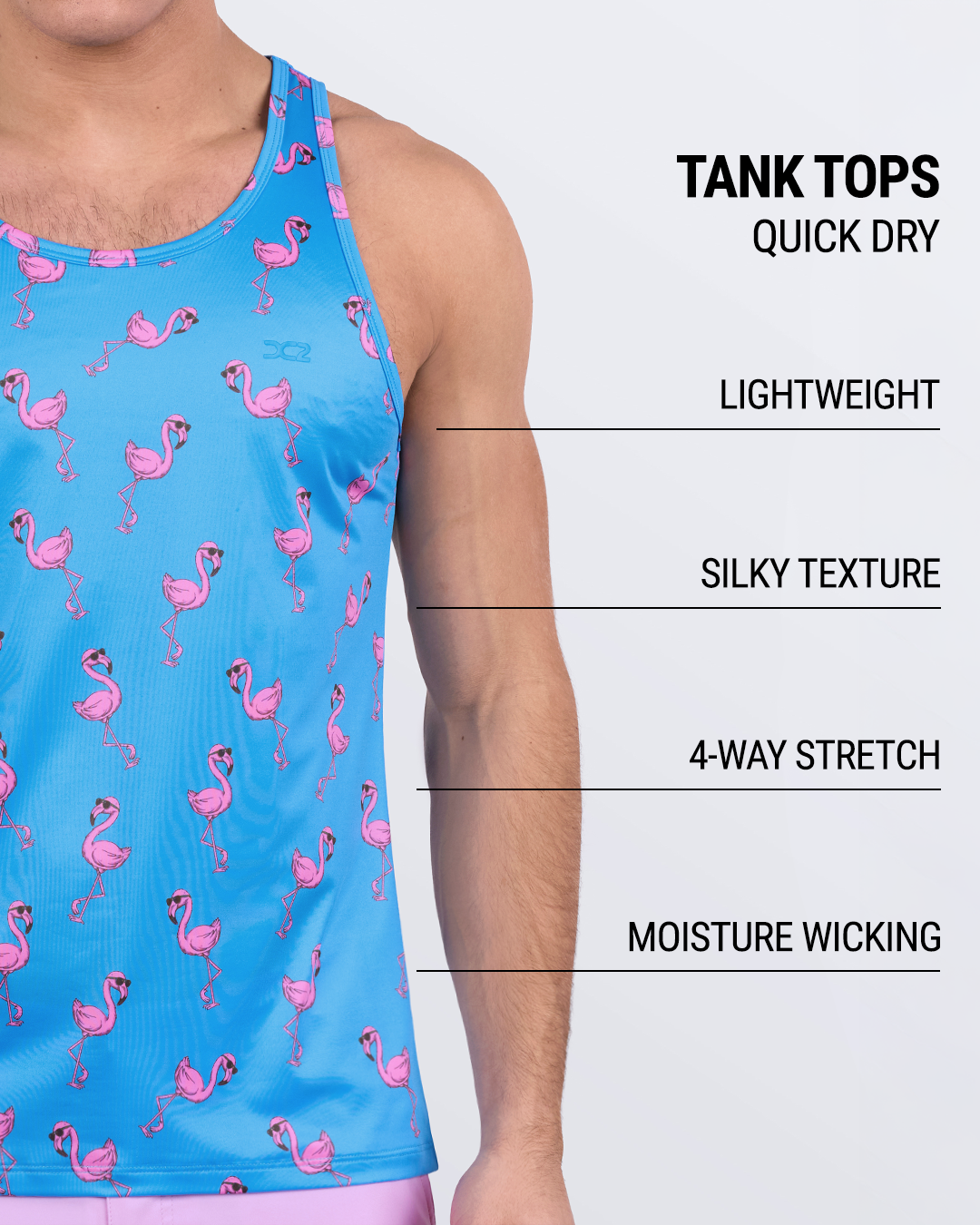 PINK FLAMINGOS - Tank Top | DC2