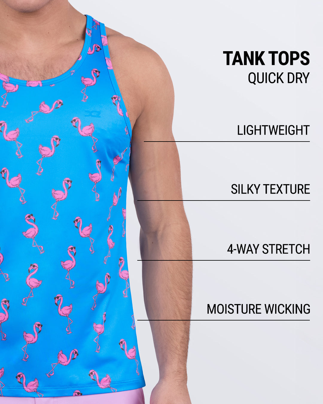 PINK FLAMINGOS - Tank Top | DC2