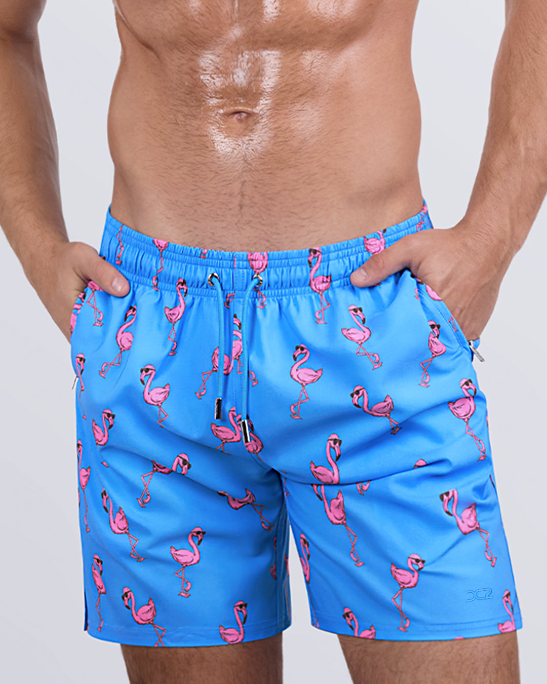 PINK FLAMINGOS - Resort Shorts | DC2
