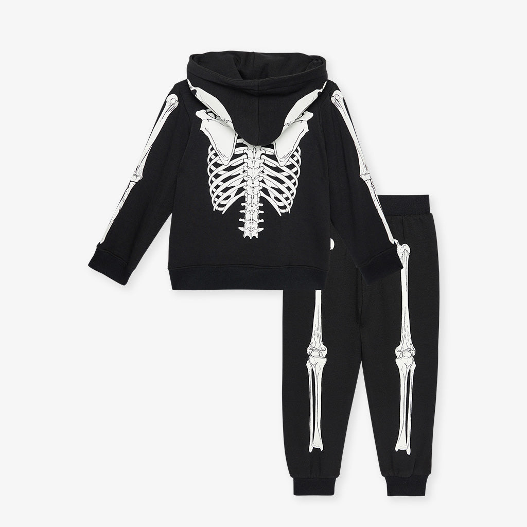 Classic Skelly Fleece Hoodie Jogger Set