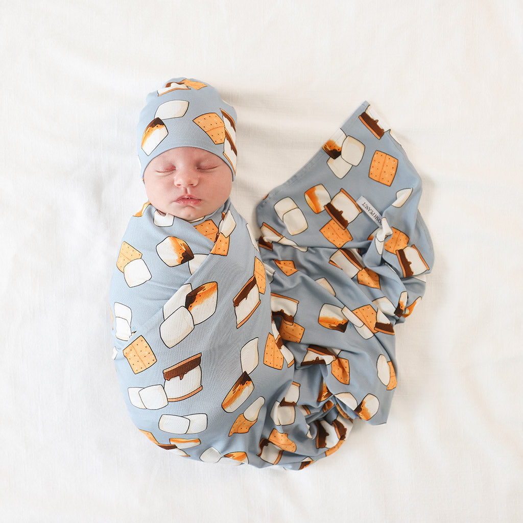 Marshal Swaddle Beanie Set