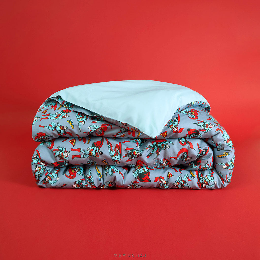 Superman Reversible Duvet Cover