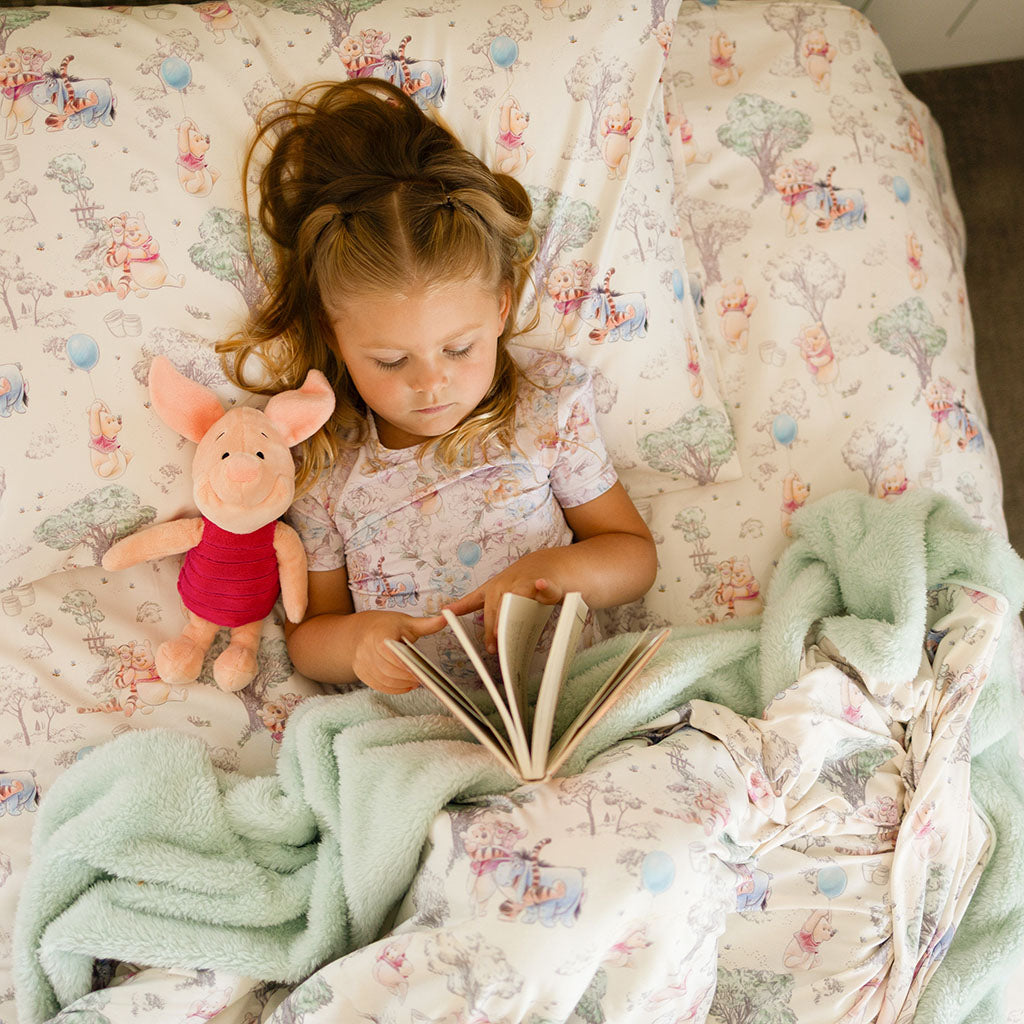 Disney Hundred Acre Wood Luxe Plush Patoo® Blanket