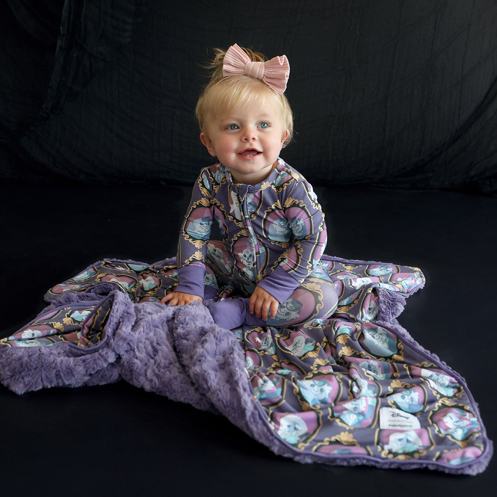 Disney Hitchhiking Ghosts Minky Luxette Patoo® Blanket
