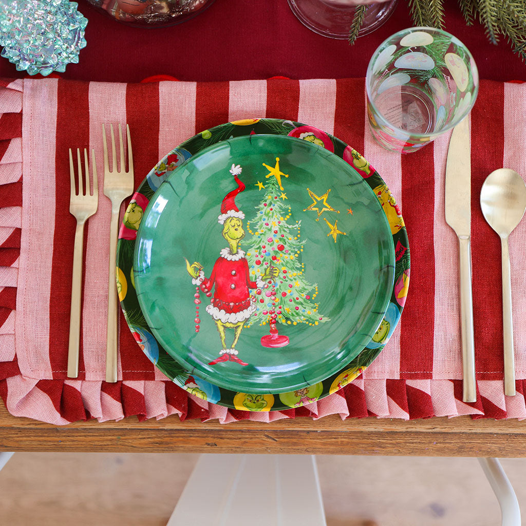 Dr. Seuss Who-liday Tree Dessert Plate Set