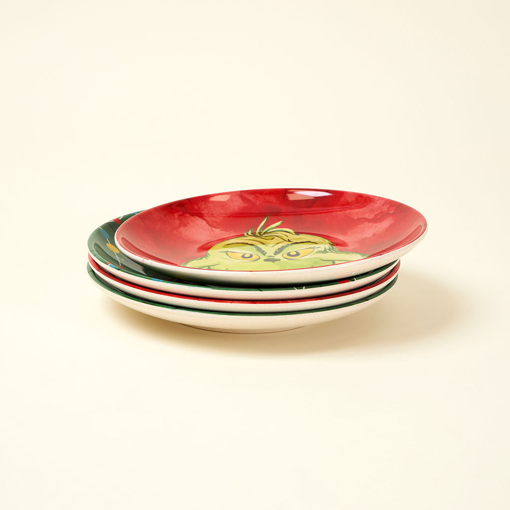 Dr. Seuss Who-liday Tree Dessert Plate Set
