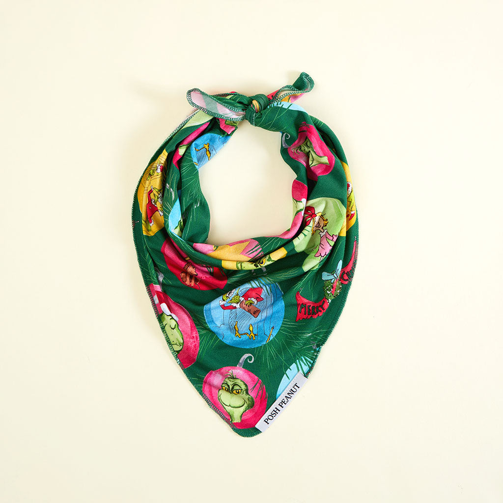Dr. Seuss Who-liday Tree Dog Bandana