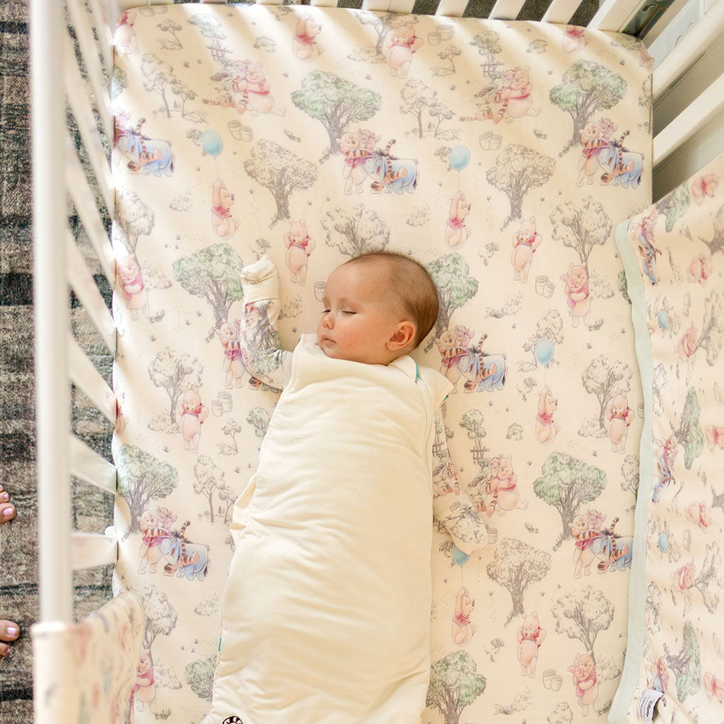 Disney Hundred Acre Wood Crib Sheet