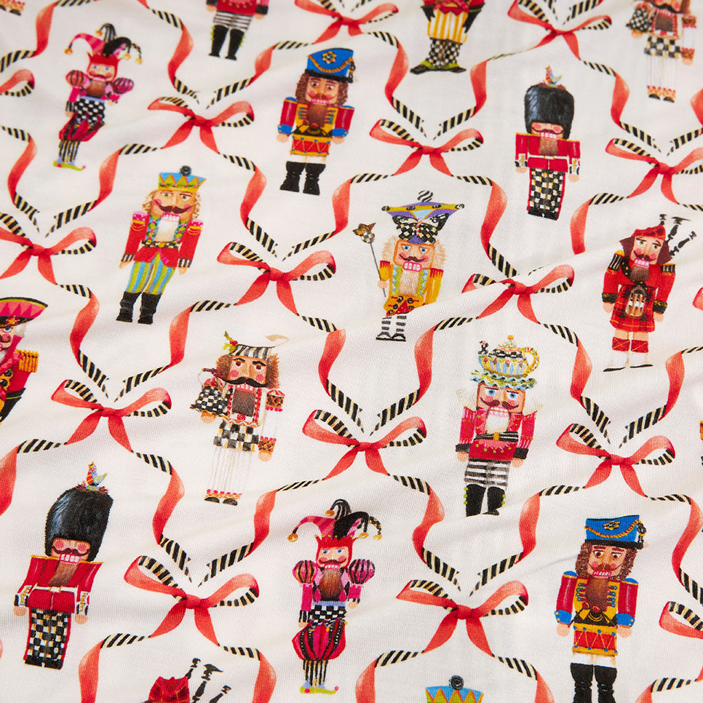 MacKenzie-Childs Nutcrackers Classic Pajama Set