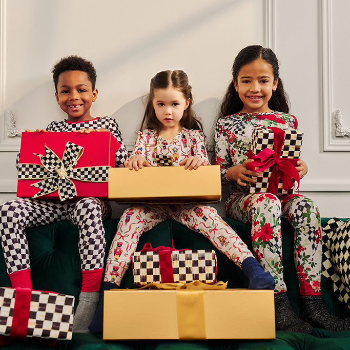 MacKenzie-Childs Nutcrackers Classic Pajama Set