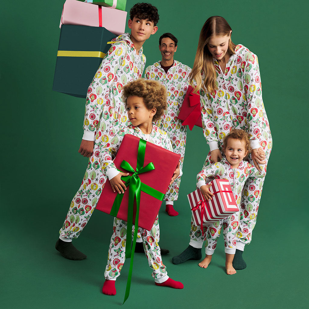 Dr. Seuss Grinchmas Ornaments Pacci™ Hooded Jumpsuit