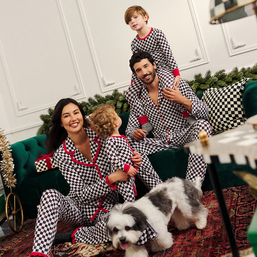 MacKenzie-Childs Courtly Check Classic Pajama Set