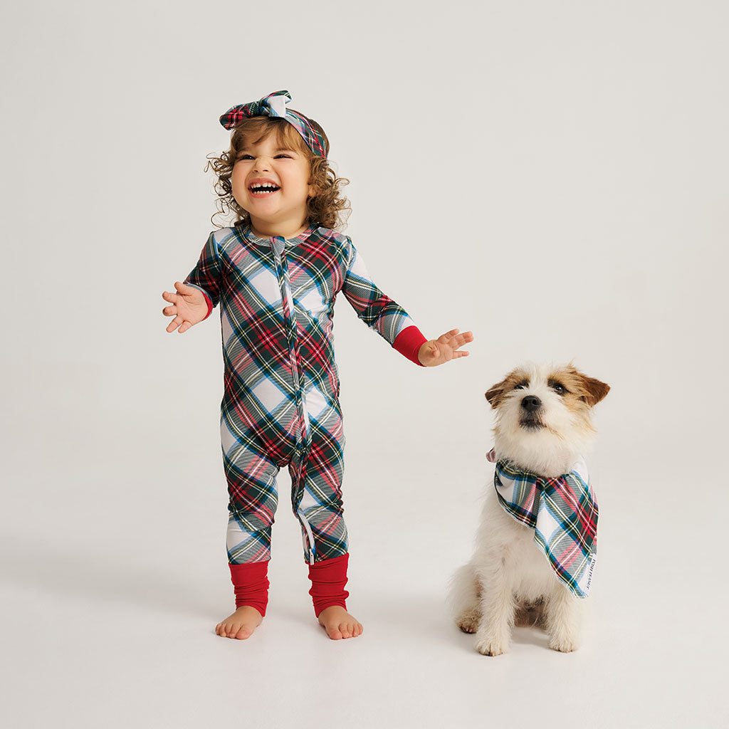 Portia Plaid Dog Bandana