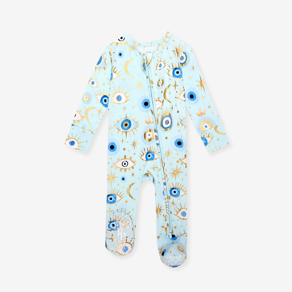 Celestial Fiona Footie Zippered One Piece