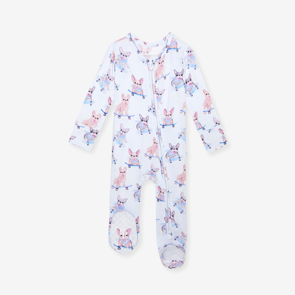 Toby Footie Zippered One Piece