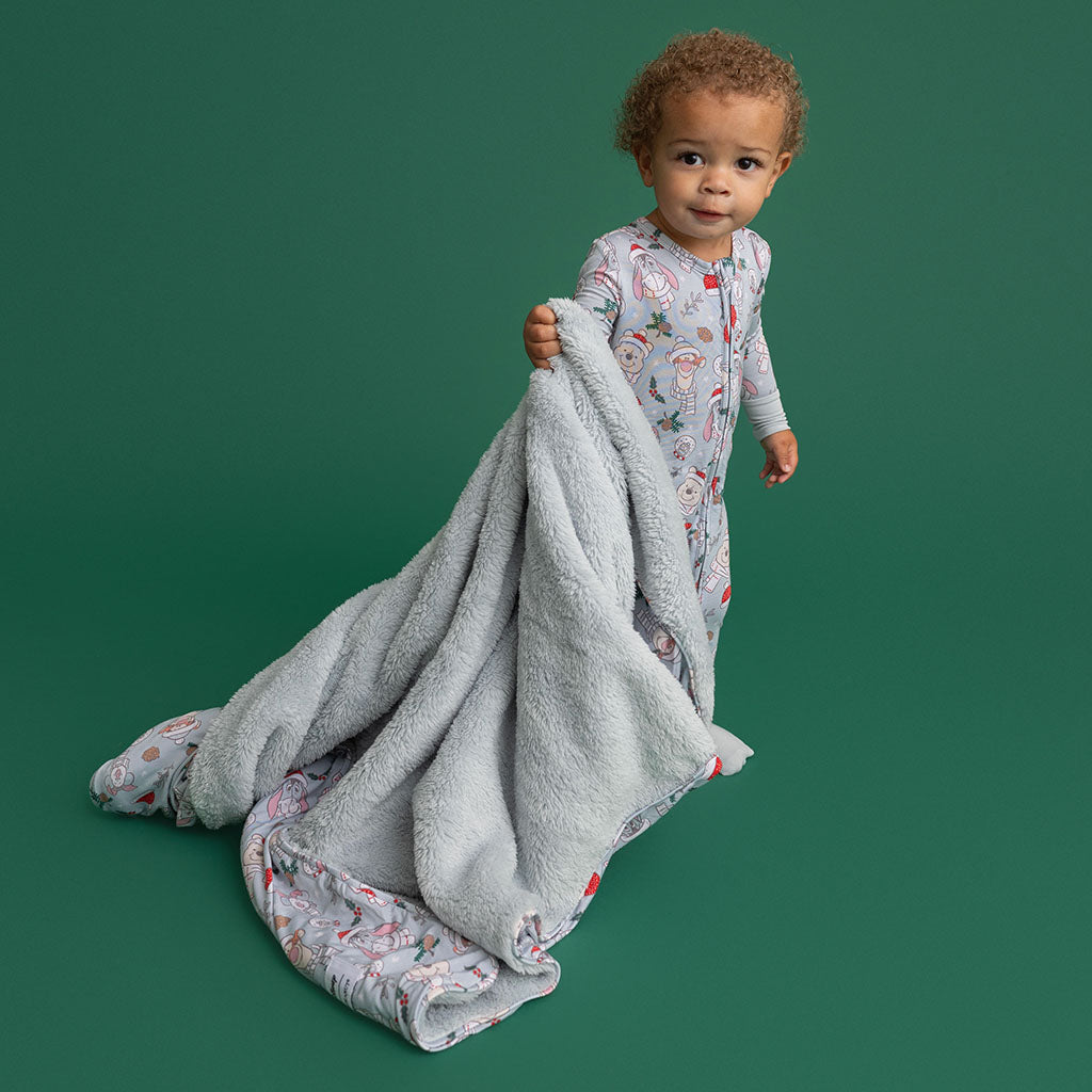 Disney Cozy Pooh & Friends Luxette Plush Patoo® Blanket