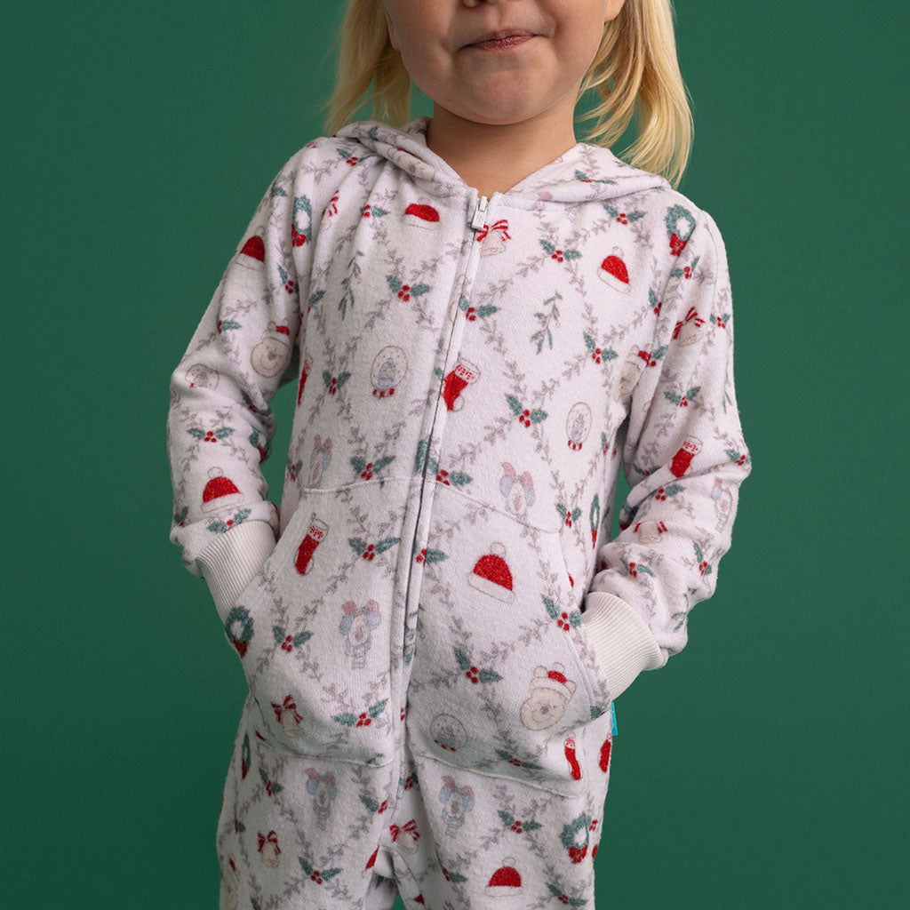 Disney Holiday Pooh Pacci™ Winnie the Pooh Hooded Jumpsuit