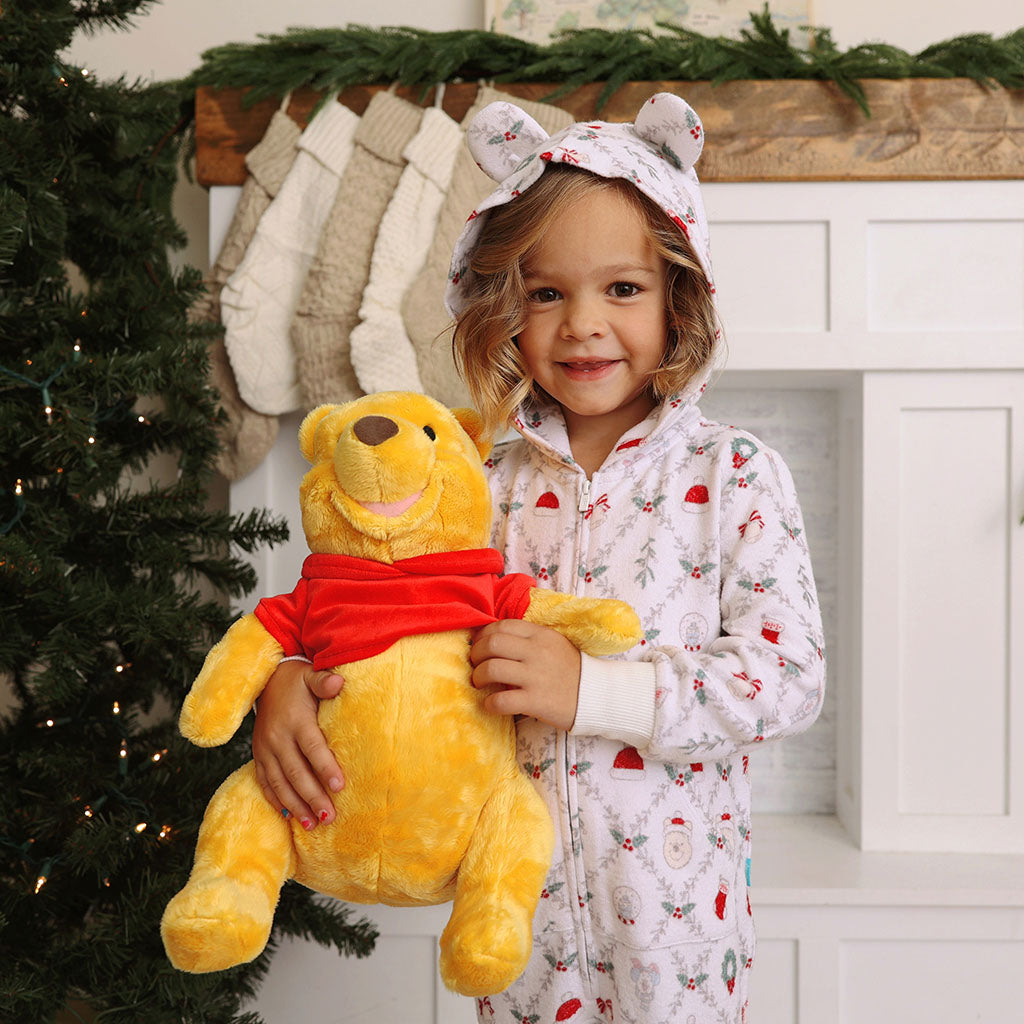 Disney Holiday Pooh Pacci™ Winnie the Pooh Hooded Jumpsuit