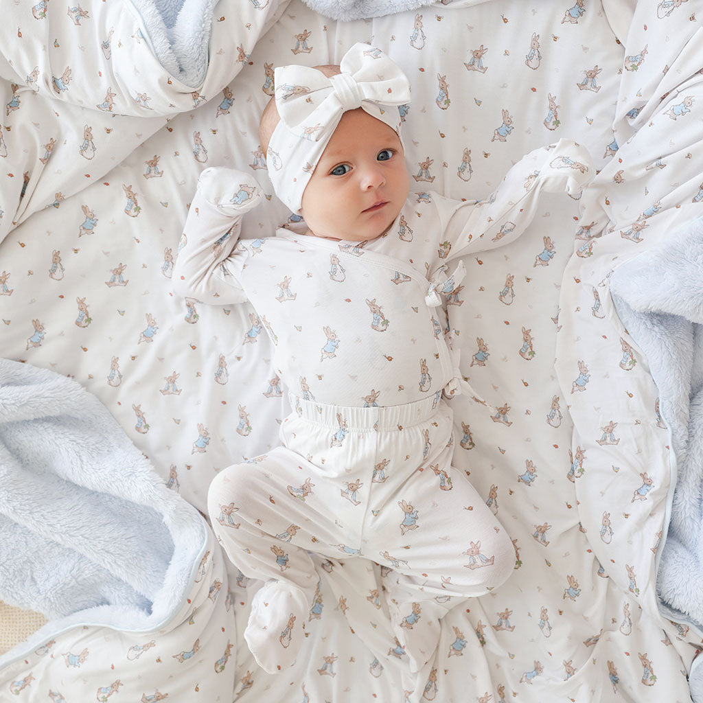 Sweet Peter Rabbit™ Tie-Front Kimono Set