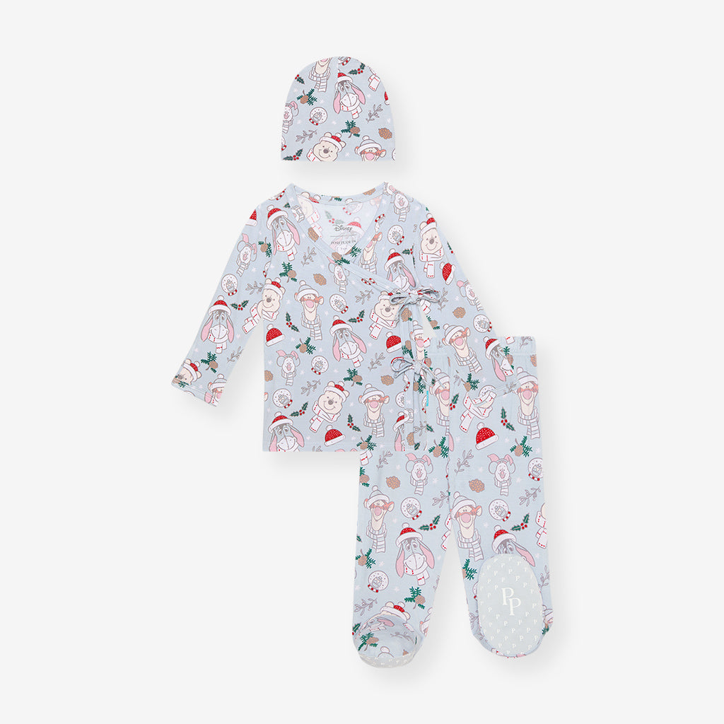 Disney Cozy Pooh & Friends Kimono Legging Beanie Set