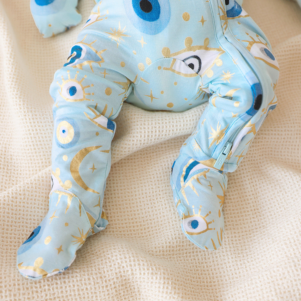 Celestial Fiona Footie Zippered One Piece