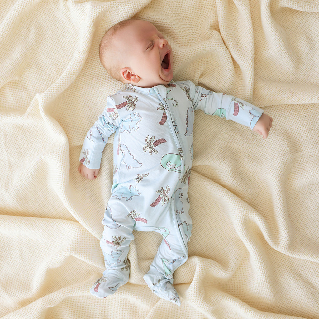 Eric Footie Zippered One Piece