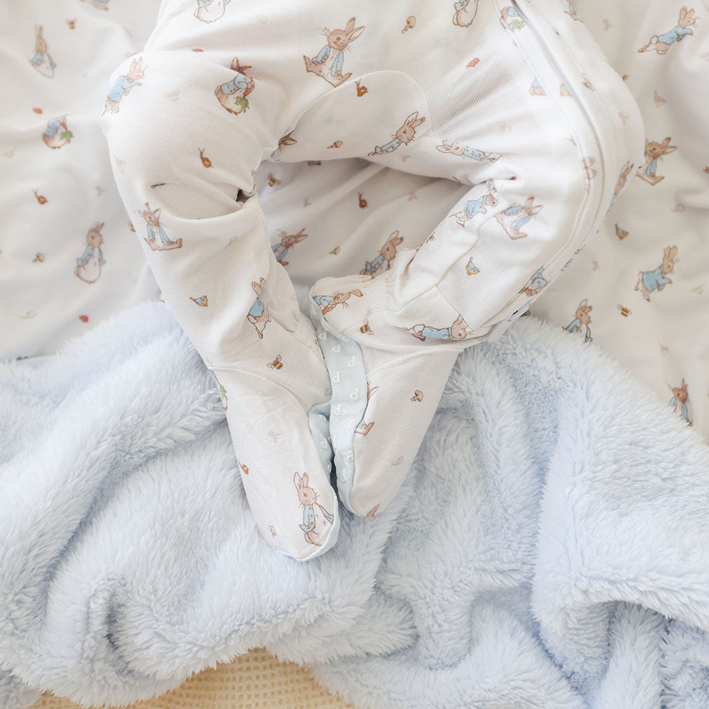 Sweet Peter Rabbit™ Footie Zippered One Piece