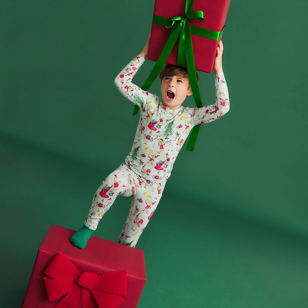 Dr. Seuss Stealing Christmas Classic Pajama Set