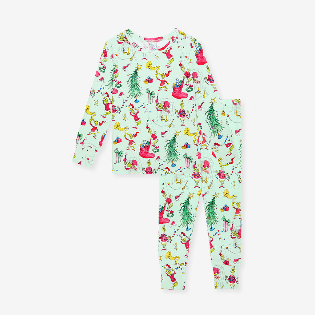 Dr. Seuss Stealing Christmas Classic Pajama Set