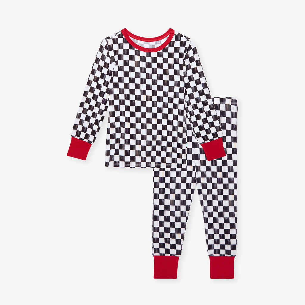 MacKenzie-Childs Courtly Check Classic Pajama Set