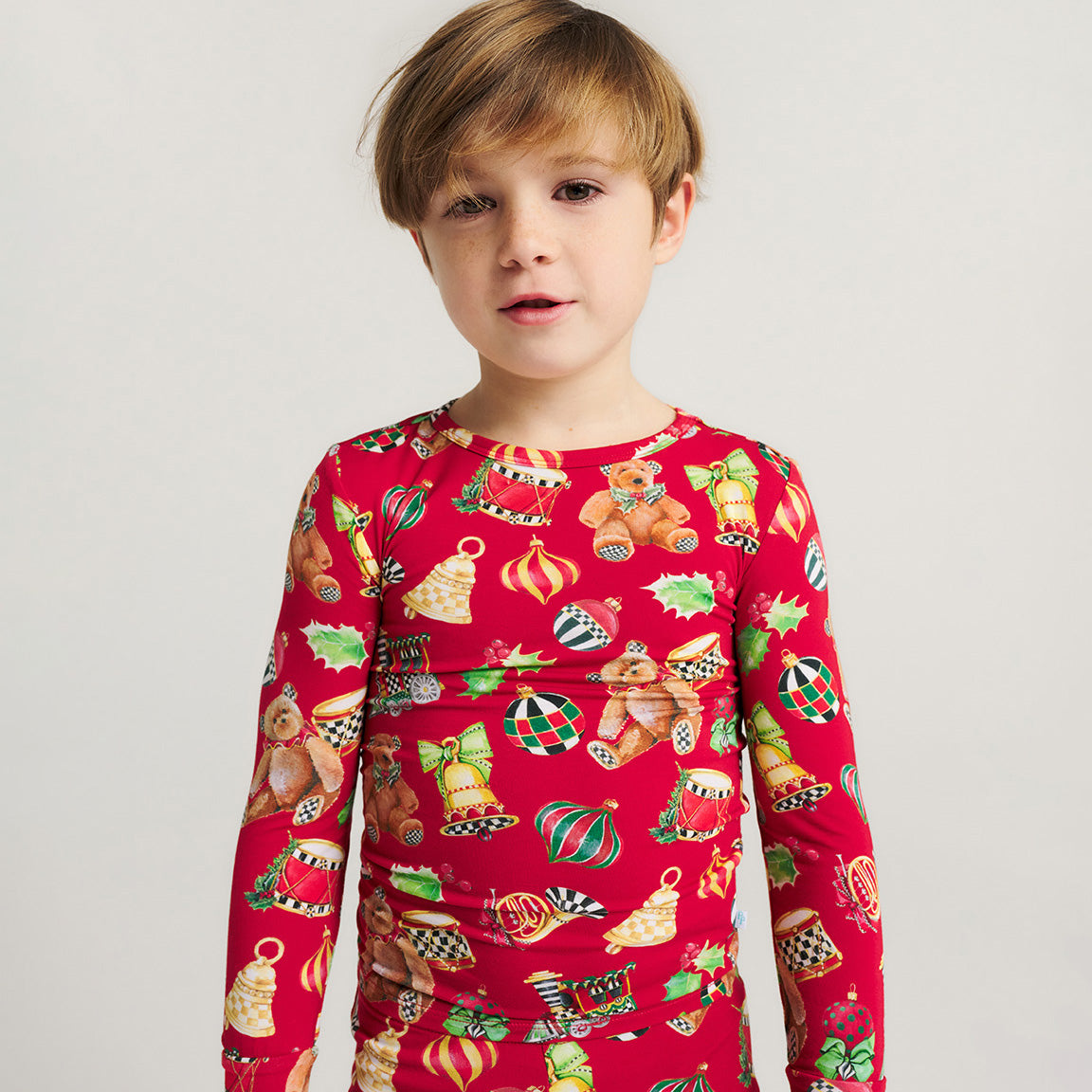 MacKenzie-Childs Holiday Toys Classic Pajama Set