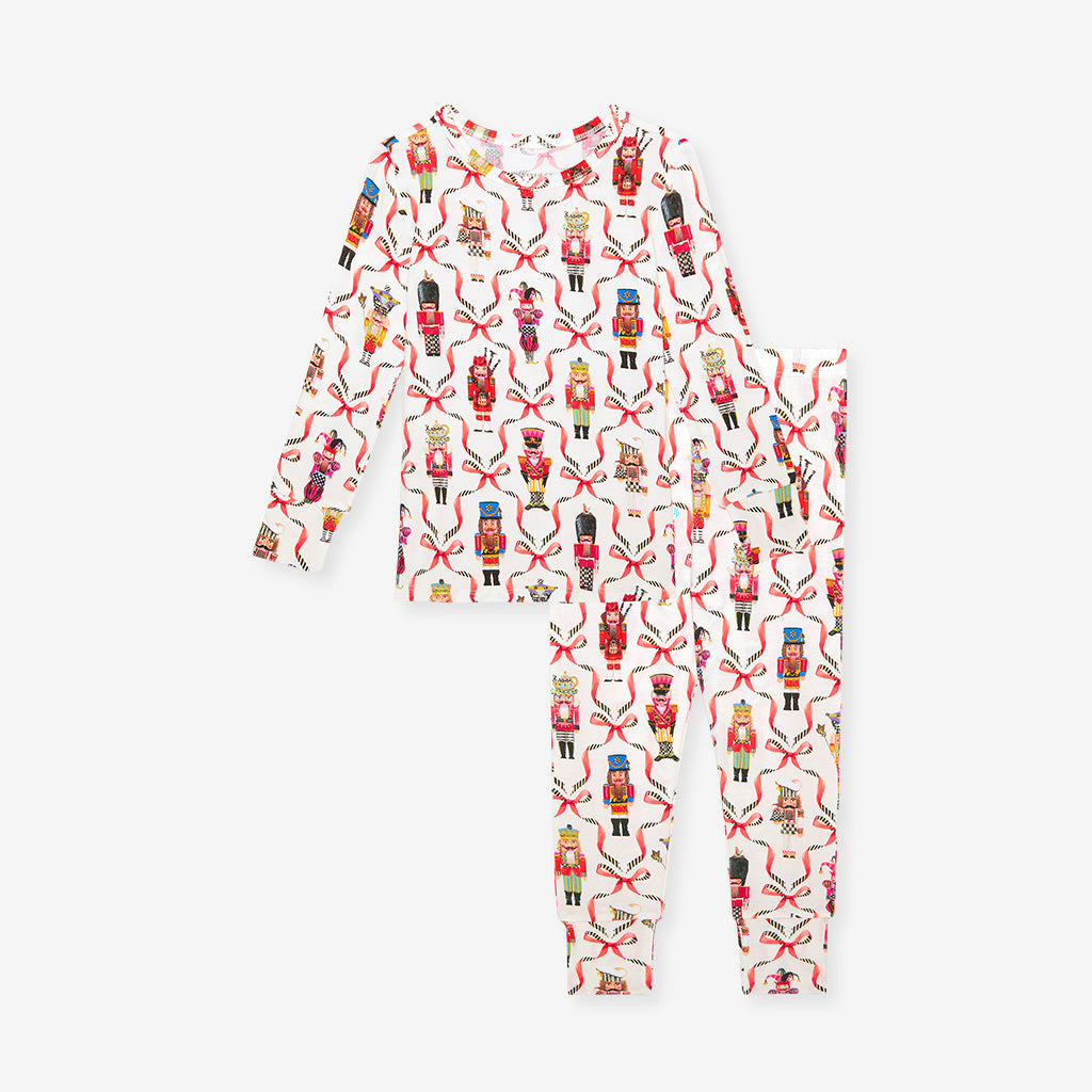 MacKenzie-Childs Nutcrackers Classic Pajama Set