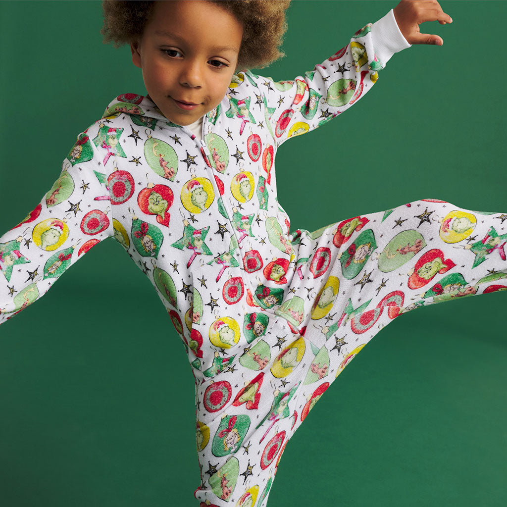 Dr. Seuss Grinchmas Ornaments Pacci™ Hooded Jumpsuit