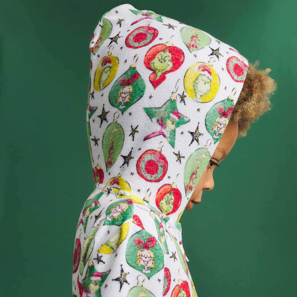 Dr. Seuss Grinchmas Ornaments Pacci™ Hooded Jumpsuit