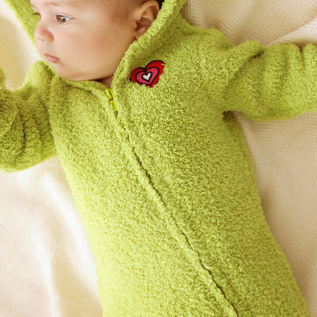 Dr. Seuss Mr. Grinch Cuddle Hooded Romper