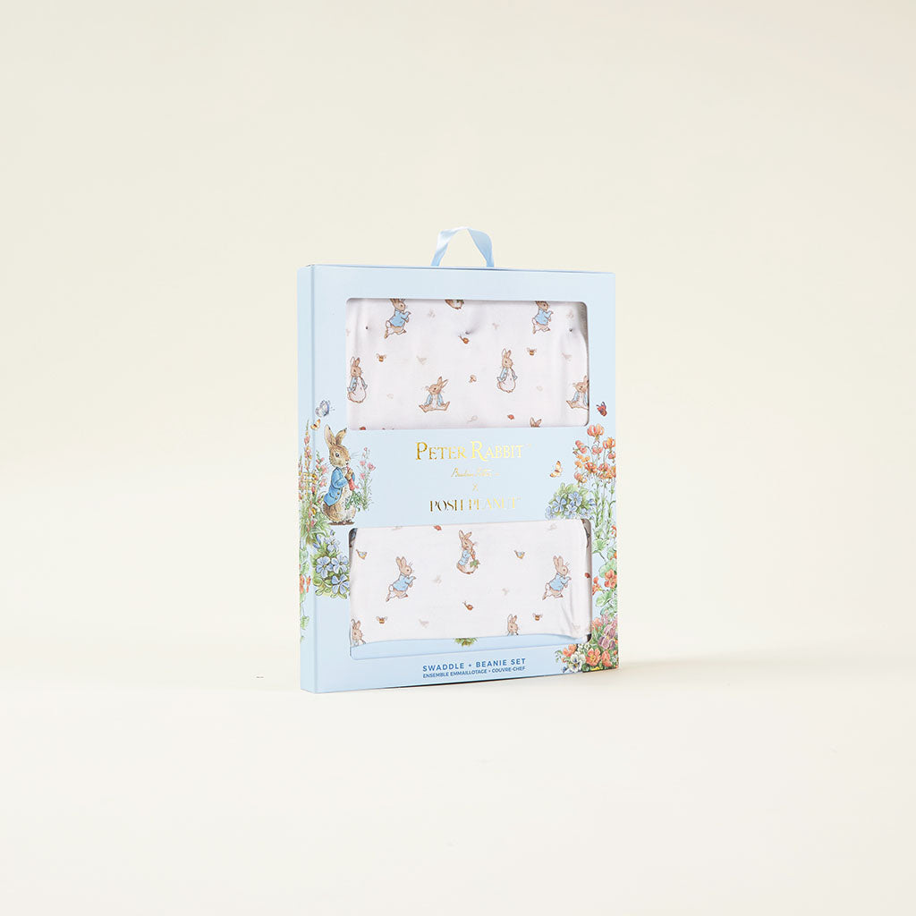 Sweet Peter Rabbit™ Swaddle Beanie Set
