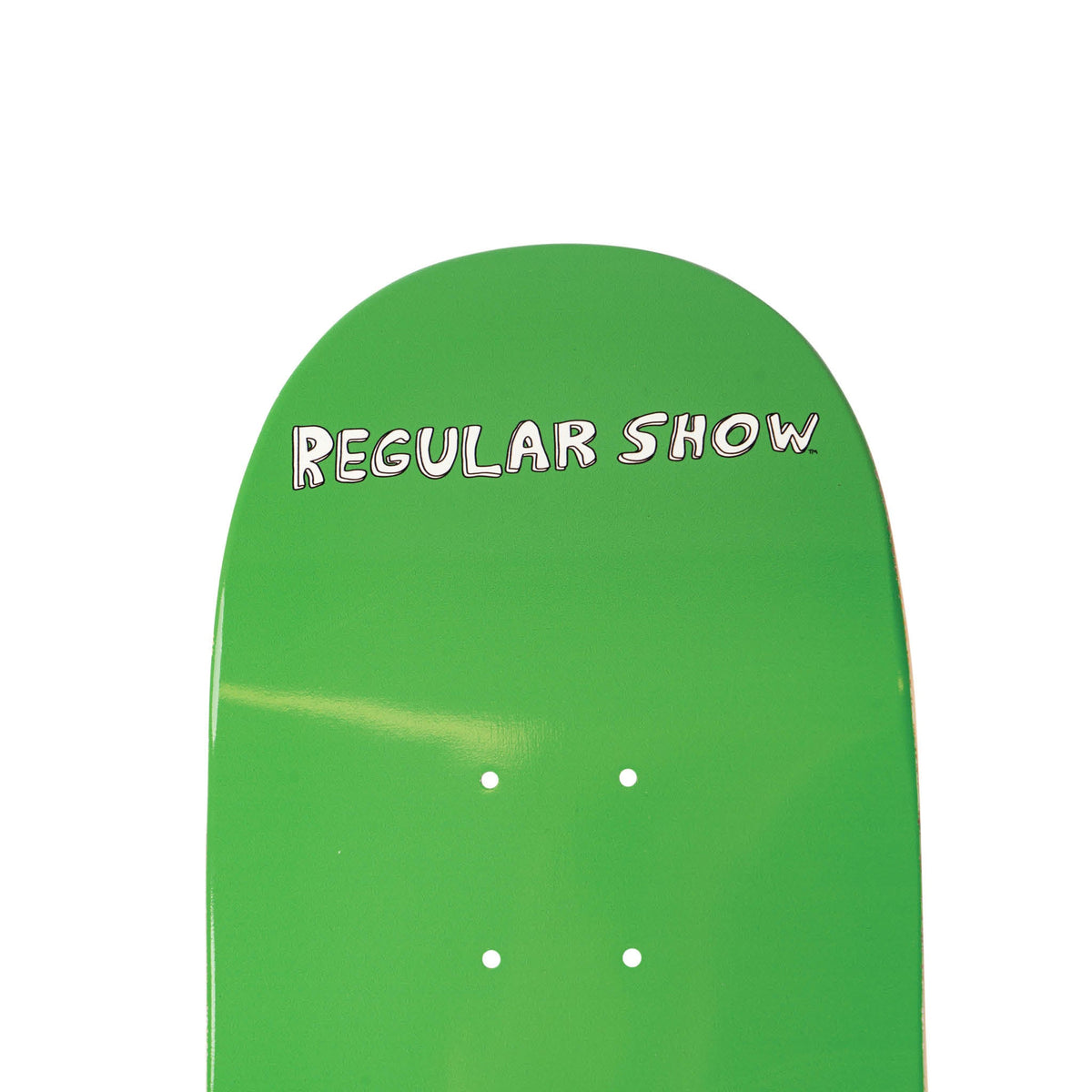 REGULAR SHOW X WELCOME - Shrub on Popsicle - Green/Silver Foil - 8.5"