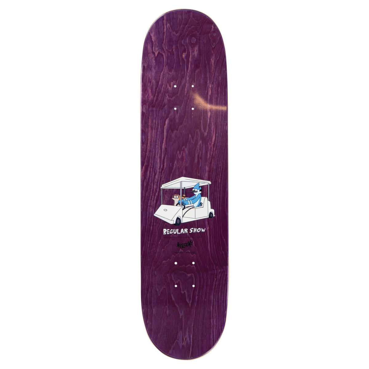 REGULAR SHOW X WELCOME - Fight on Popsicle - Black/Prism Foil - 8.25"