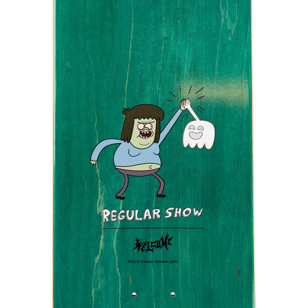 REGULAR SHOW X WELCOME - Group Portrait on Popsicle - White/Prism Foil - 8.5"