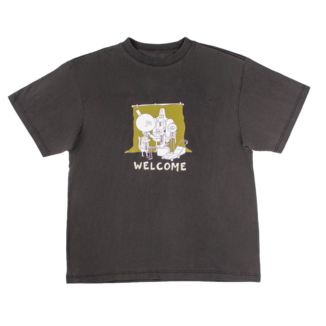 REGULAR SHOW X WELCOME - Group Portrait Garment-Dyed Tee