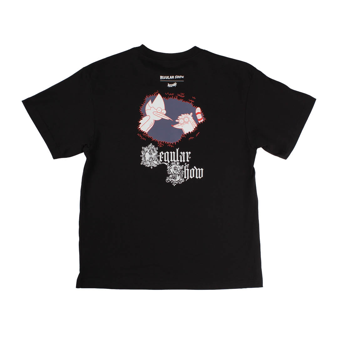 REGULAR SHOW X WELCOME - Cart Boxy Garment-Dyed Tee