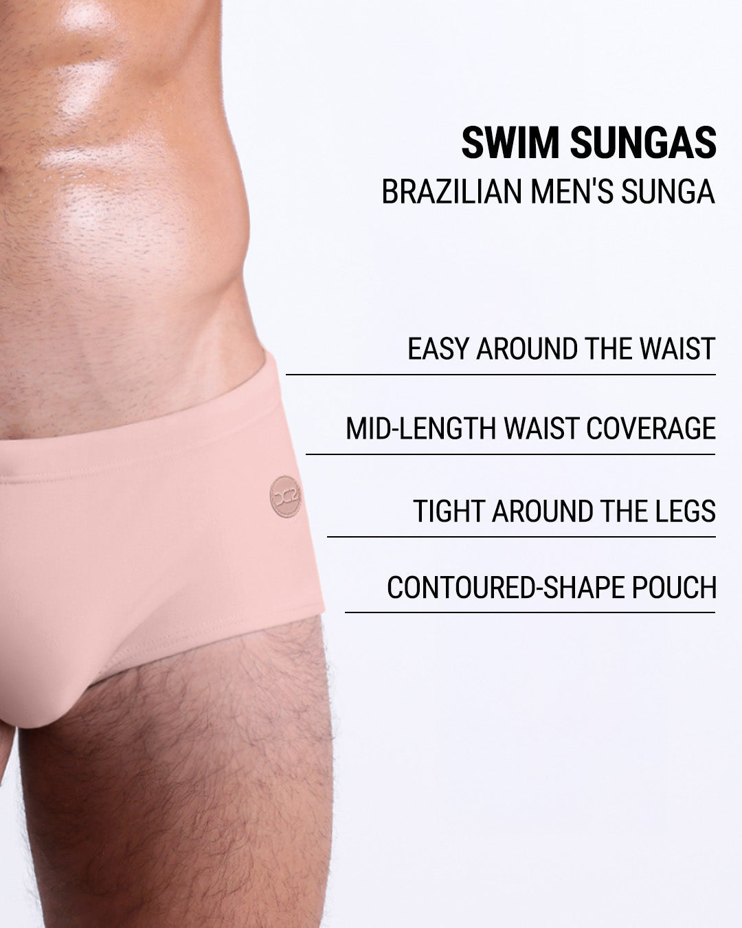 SKINNY DIP (FAIR/NAKED PINK) - Swim Sunga | DC2