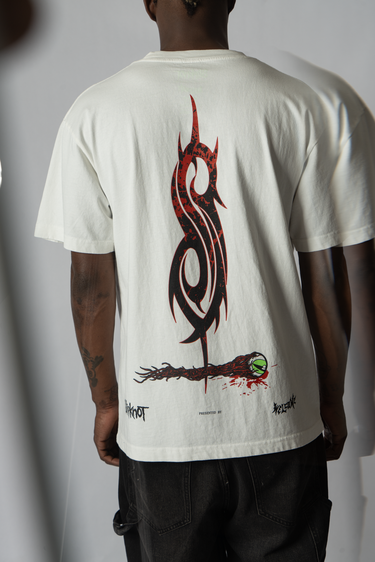 SLIPKNOT X WELCOME - Spit It Out Boxy Garment-Dyed Tee