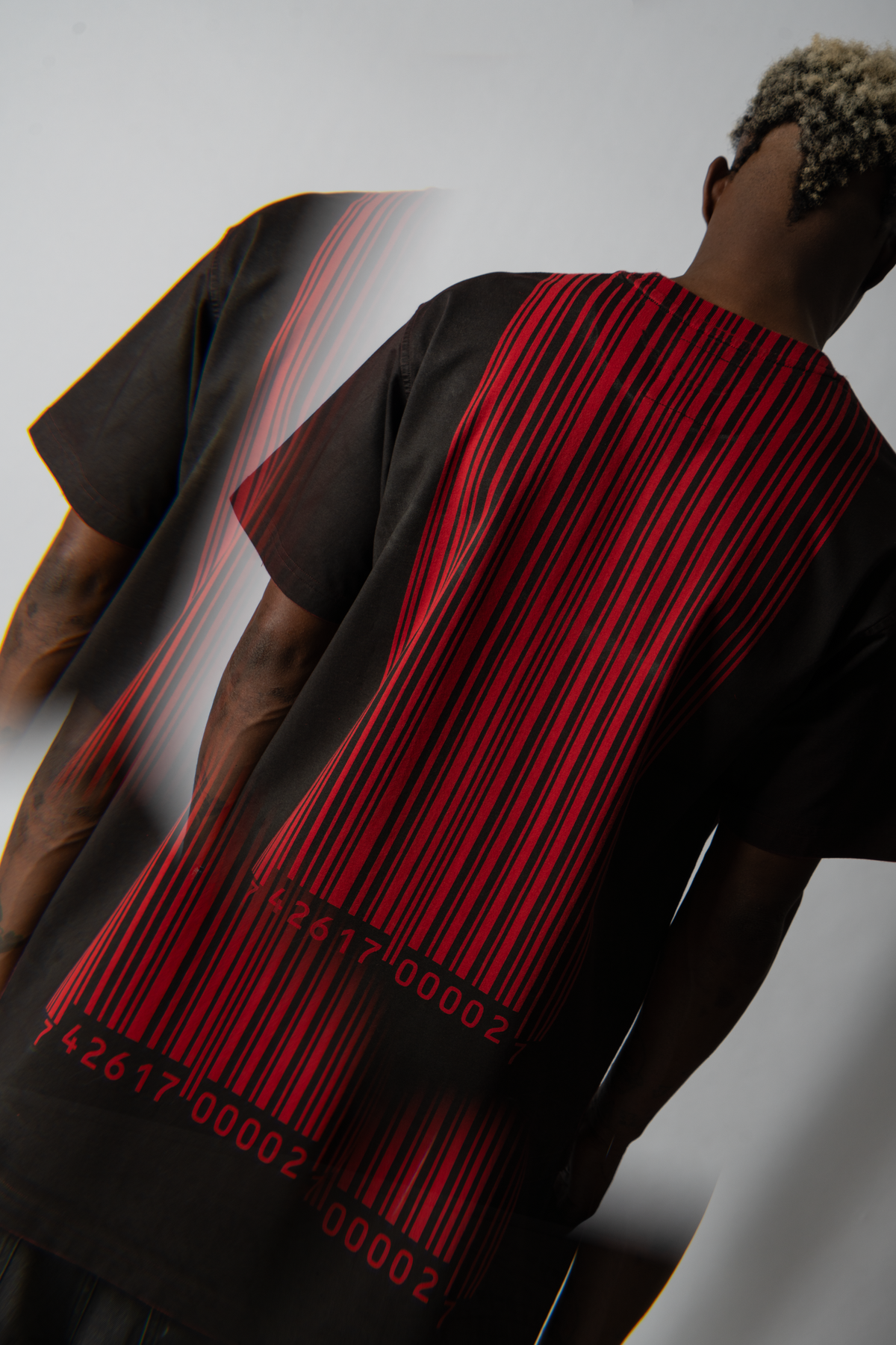 SLIPKNOT X WELCOME - Barcode Boxy Overprint Tee