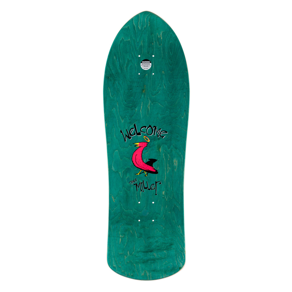 Chris Miller Beast on Crossbone - Metallic Silver - 10.0"