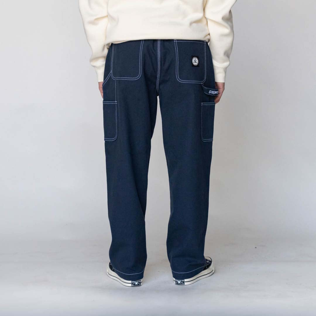 Brace Double-Knee Canvas Carpenter Pant - Dark Sapphire