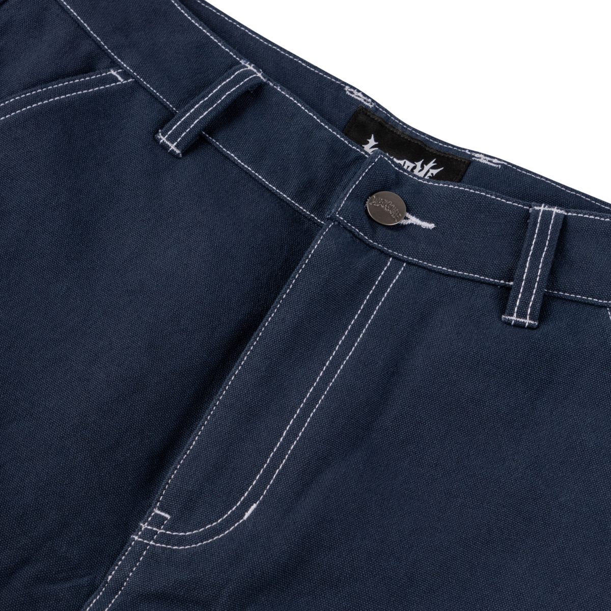 Brace Double-Knee Canvas Carpenter Pant - Dark Sapphire