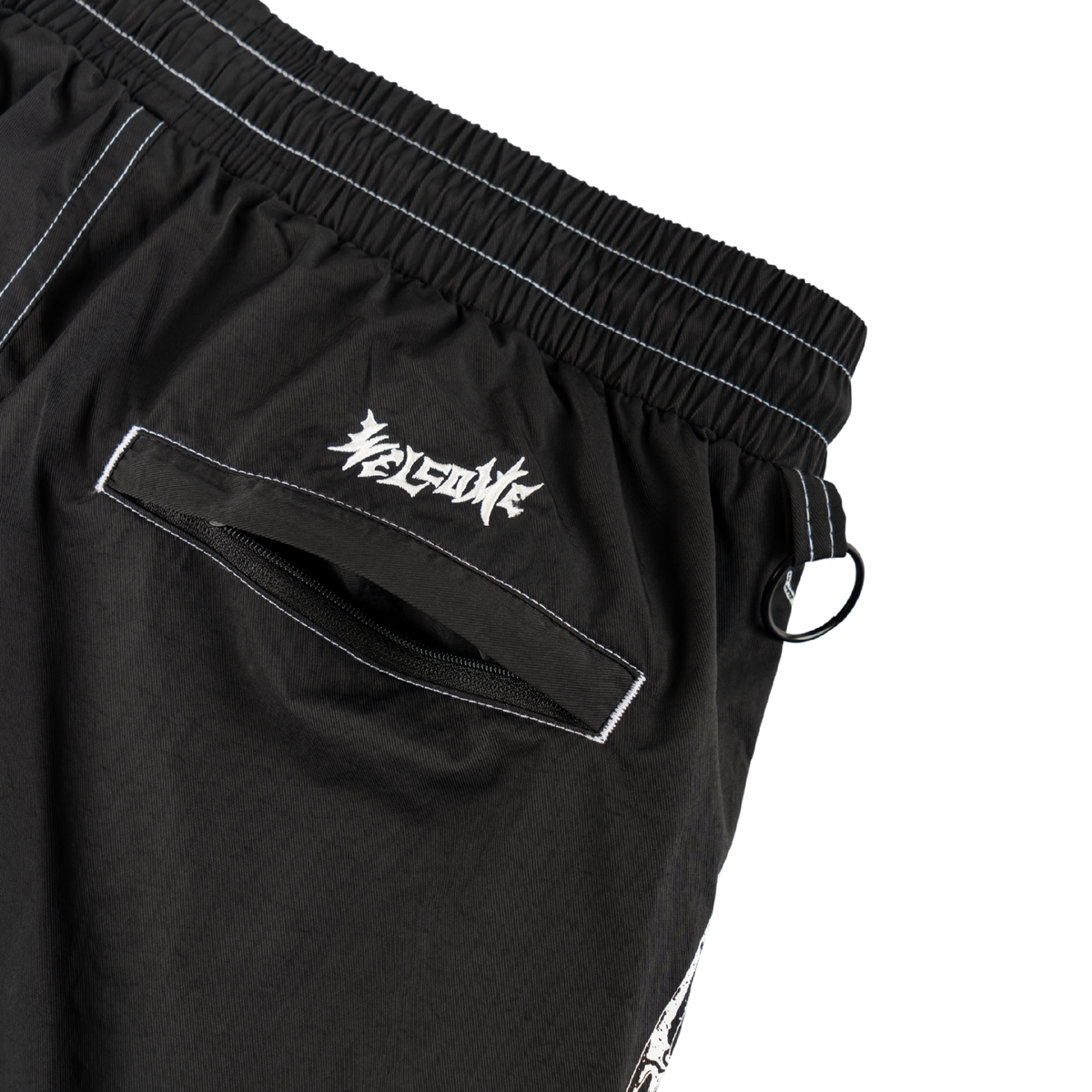 Horde Contrast-Stitch Nylon Short