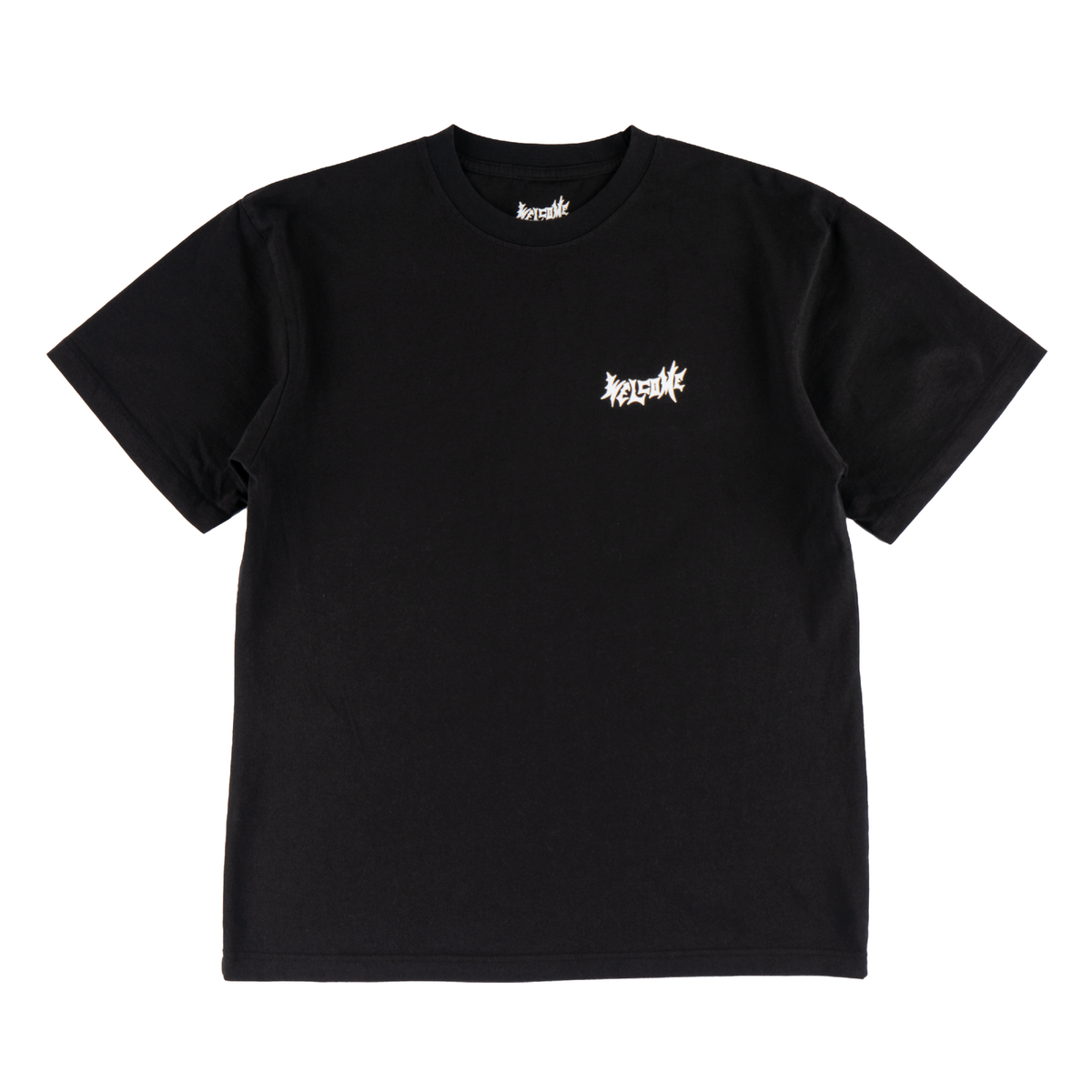 Sloth Garment-Dyed Boxy Tee - Black/White